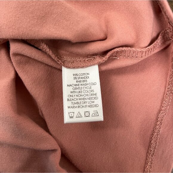 D&co. Women's 2-Piece Dusty Pink Lace Overlay & Sleeveless Tank Set Sz S - Picture 8 of 10